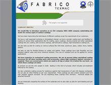 Tablet Screenshot of fabricotexmac.com
